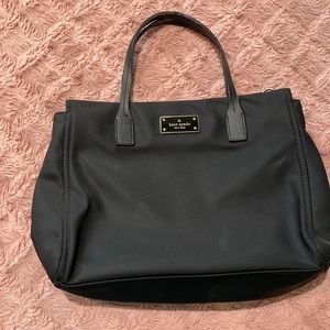 Black Nylon Kate Spade Purse